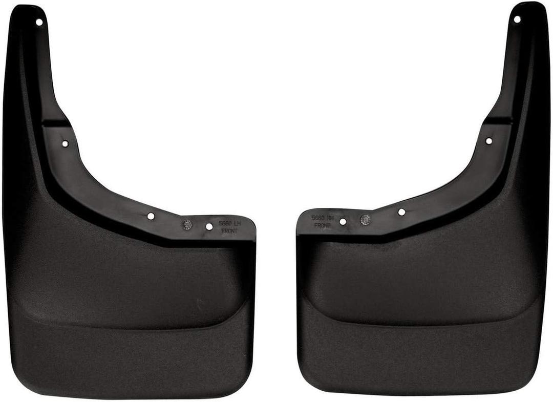 Husky Liners - Front Mud Guards | 2004-2014 Ford F150, Front Set - Black, 2 Pc | 56601