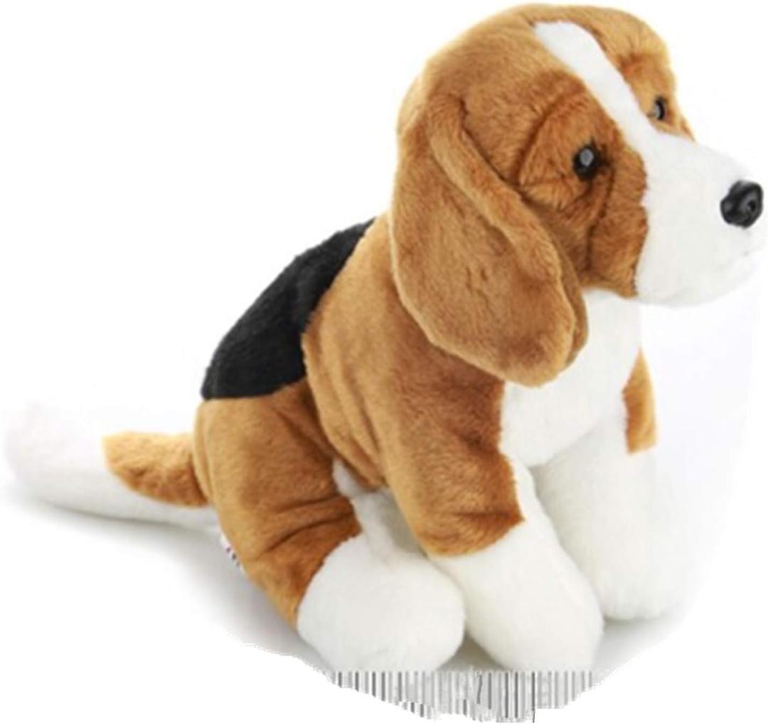 TAMMYFLYFLY Pugsly Pug Plush Stuffed Animal Puppy Dog, 12 inches (Balthezar Beagle)