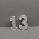 13th Birthday Decorations for Girls Boys,13th Birthday Party Decorations for Centerpieces Table,Light Up Numbers 13 Sign for Party Backdrop Wall Decor for 13 Wedding Anniversary Decoration
