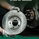 SCITOO Rear Brake Kits Drill & Slotted Brakes Rotor Brakes Pads:D1082;54131
