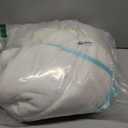 Smoofy Faux Fur Throw Blanket for Couch  Cream White Fluffy Cozy Rabbit Fleece, Plush Soft Bubble Blanket for Sofa & Bed, for Mom, Warm Fuzzy Home Room Decor Throw 50" x 60"