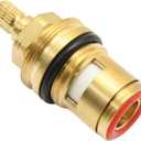 UOIENRT 013787-45 Hot Ceramic Cartridge Assembly, Replacement for T and S Brass Faucets, Replaces 013787-45