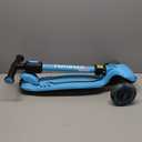 TONBUX Kids Scooter, Light Up 3 Wheel Kick Scooters for Kids 3-12, Folding Scooters with Adjustable Height - Toddler Scooter Lean-to-Steer & Widen Anti-Slip Deck (Blue)