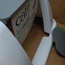 Catit Airsift Jumbo Hooded Litter Pan, Warm Gray/White - Privacy and Easy Access for Cleaning - Ideal for Larger or Multiple Cat Households