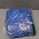 fun shack 70 Disco Costume for Women Blue Flares, Disco Queen Jumpsuit, Retro Dance Outfit for Parties (Medium)