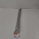 Nicholas 5/8" Nickel Tension Curtain Rod, 28-48"