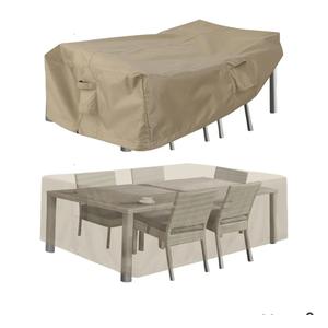 PureFit Patio Furniture Covers, Outdoor Table Cover Waterproof Rectangle
Heavy Duty Patio Sectional Set Cover with Air Vents, UV Resistant for Deck, Lawn, Garden, Backyard, 90"L x 64"W x 28"H, Cam