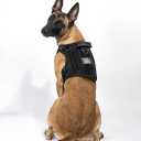 Dog Tactical Vest Velcro, No Pockets