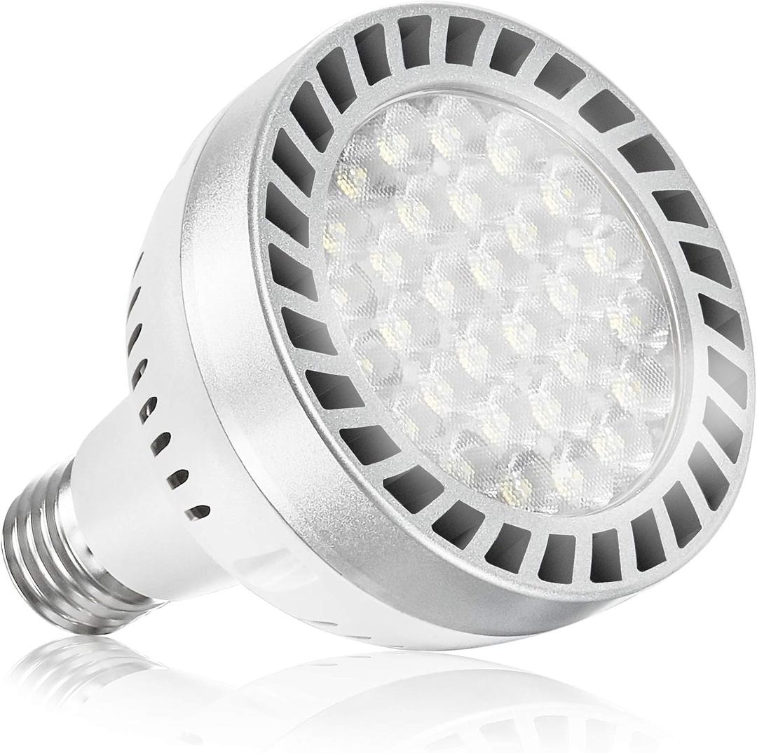 LED Pool Light Bulb 120V 65W Daylight White 6000K Swimming Pool 6000LM Pool Light Bulb Replacement for Most Pentair Hayward Light Fixtures (Pool 65W)