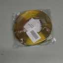 26 Feet Flexible Corner Protector Trim Molding 0.8 in Width Peel and Stick Molding 90° Inside & Outside Corner Guards Trim for Tile and Wall Edges Gaps, Furniture and Wall Repair-Gold