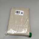 Hiasan Faux Linen Rectangle Tablecloth - Wrinkle and Stain Resistant Washable Table Cloth for Kitchen Dining Room Holiday Table Cover for Party Dinner, Beige, 54 x 80 Inch