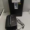 Bonsaii 10-Sheet Cross Cut Paper Shredder, 5.5 Gal Home Office Heavy Duty Shredder for Credit Card, Staple, Clip with Transparent Window(C209-D)