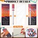 22 Set Novelty Tool Wrench Pens Multitool Ballpoint Pen for Father's Day Men Gift Bulk Black Ink Pipe Pincer Pliers Spanner Hammer Screwdriver for Worker Craftsman School Office Supplies