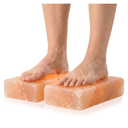 2 Pack of 100% Himalayan Salt Detox 4"x8"x2" Foot Bricks by Black Tai Salt Co.