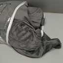 PrinceDeco Velvet Couch Cover Loveseat Covers for 2 Cushion Couch 3 Piece Sofa Covers for Dogs Washable Loveseat Covers Width Up to 72 Inch No Slip Stretch Sofa Slipcover (Medium, Grey)