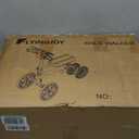 All Terrain Steerable Knee Scooter Walker with Dual Brakes for Foot & Ankle Injuries
