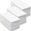Simpli-Magic 79374 Flour Sack Kitchen Towels, Pack of 12, White, 24"x24"