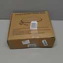 GUEOQTC 2Pack Chicken Water Heater for Winter，Heated Poultry Waterer Base,with Thermostat and 9.8ft Power Cord, Dia.11in