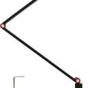 Desktop Projector Stand, Rotatable Foldable Mini Design, Alloy Steel Material, 1/4in Screw for Camera Projector, High Strength Clamp, 360 Adjustable Arm, Load 4.4lb,