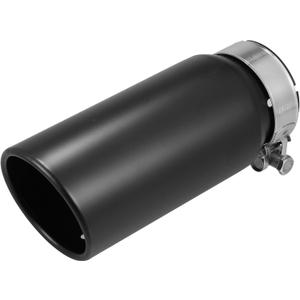 Car Exhaust Tip Tail Pipe Compatible for Toyota Tacoma 2005-2023, Anti-Corrosion 2.8'' Inlet 3.54'' Outlet 8.5'' Length Black Stainless Steel