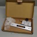 POWERTEC Track Saw Guide Rail Square, 90 Right Angle Guide Rail Protractor, Adjustable Square Guide Compatible with Festool,Makita,Milwaukee, Ridgid,Kreg (71962)