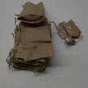 25PCS Burlap Gift Bags With Drawstring, 4x6" Small Party Favor Gift Bags + Bonus Gift Tags & String, Gift Bags Small Size for Party, Jewelry Pouches, Christmas, Festival, Kids Birthday, Coffee, DIY Craft Bags (Original)