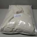 SimpleHome 100% Blackout Curtains for Bedroom, Thermal Insulated Cream Grommet Window Drapes Room Darkening Curtains for Living Room with Black Back, 52 x 72 Inch, 2 Panels