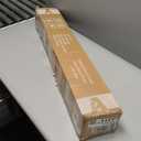 MAYOLIAH 6 Panel Folding Privacy Screen 9ft Wide, 6ft Tall Partition Room Divider Portable Office Walls Dividers, Black