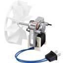 Bathroom Vent Fan Motor and Ceiling Blower Wheel Replacement Electric Motors Kit Compatible with Nutone Broan 50CFM 120V (1 Pack)