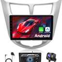 Heat Dissipation 2+64G Android Car Radio for Hyundai Accent 2012 2013 2014 2015 2016 2017 Wireless CarPlay Android Auto 9 inch IPS Touch Screen Stereo DSP Bluetooth GPS WiFi Backup Camera Mic