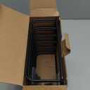 Cutting Board Organizer and Baking Sheet Rack, [2-Pack] Black Heavy Duty Metal Cookie Sheet Organizer for Cutting Board Storage & Plate Holder for Cabinet, Tray Dividers for Cabinets