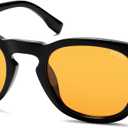 SOJOS Retro Vintage Polarized Sunglasses Womens Mens, 70s 80s Square Panto Style UV400 Shades SJ2662