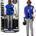 Barbie Signature Lebron James Kenbassadors Doll Collectible with Varsity Bomber Jacket Outfit & Accessories Including Headphones, Sunglasses, & More