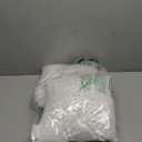 EDOW Throw Pillow Inserts, Set of 2 Lightweight Down Alternative Polyester Pillow, Couch Cushion, Sham Stuffer, Machine Washable. (White, 12x12)