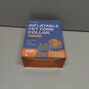 Inflatable Dog Cone Collar with Detachable Sturdy Shield,Soft&Lightweight-Ideal for Post-Surgery Recovery and Daily Wear,Suitable for Small Medium Large Dog Breeds(Donut Pink,L) (L(Neck:15-18"))