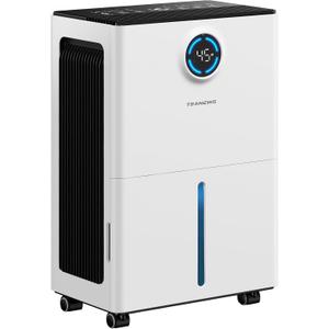 2500 Sq.Ft Max 34 Pint Dehumidifier for Basement with Drain Hose