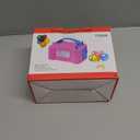 Electric Air Balloon Pump, 600W Portable Dual Nozzle Electric Balloon Inflator with Small Storage Box, Two Operation Modes, for Garland Arch Party Decoration