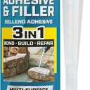 DAP All Purpose Adhesive and Filler, Gray, 8.6 Oz (7079828000)