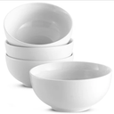 CEREAL BOWLS, 20 OZ, SET OF 2 MARSHMALLOW WHITE