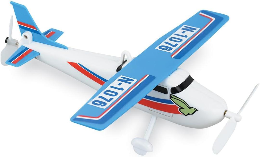 Daron Flying Skyhawk on a String, Blue