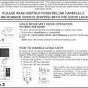 GE Countertop Microwave Oven, Compact 1.1 Cubic Ft., 950-watt Capacity, 6 Auto Cooking Settings, Child-Lock Technology, Kitchen Essentials for The Countertop, Dorm Room or Apartment, Stainless Steel
