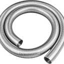 Exhaust Flex Pipe (1.25'' x 72.00''), Universal Stainless Exhaust Hose for Automotive, Generator and Industrial Equipment