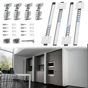 Pocket Door Hardware for Hidden Cabinet Doors,inset cabinet door,22IN-1set