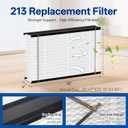 1 Pack 213 Replacement Filter, MERV 13 HVAC Furnace Filter,Compatible with AprilAire 213 Whole House Air Purifiers,Models 1210, 1620, 2210, 2216, 3210, 4200, Air Fliter20"x25"x4"