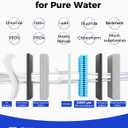 800GPD Under Sink Tankless Reverse Osmosis System,7-Stage RO Water Filtration System, NSF/ANSI 372 Certified RO Drinking Water Filter, FCC Listed, Reduce TDS,PFAS,Odor, 2:1 Pure to Drain