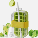 Ice Cube Maker for Cool Summer, Zero Touch Press Ice Cube Mold making