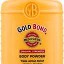 6 x Gold Bond Medicated Original Strength Body Talc Free Powder, 1 oz Exp : 03-28