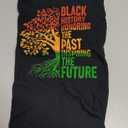 Black History Honoring Past Inspiring Future Men Women Kids T-Shirt 8T