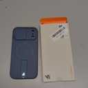 SURITCH for iPhone 17 Pro Max Case with Camera Control Cover, Camera Cover and Adjustable Kickstand, Compatible with MagSafe, Shockproof Bumper Protective Cases 6.9 Inch, Blue