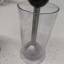 Reemix Immersion Blender, 5 in 1 Hand Blenders, 1000W Copper Motor Handheld Blender with Frother, Whisk, Beaker, Chopper Attachements, Stainless Steel Blades, Black